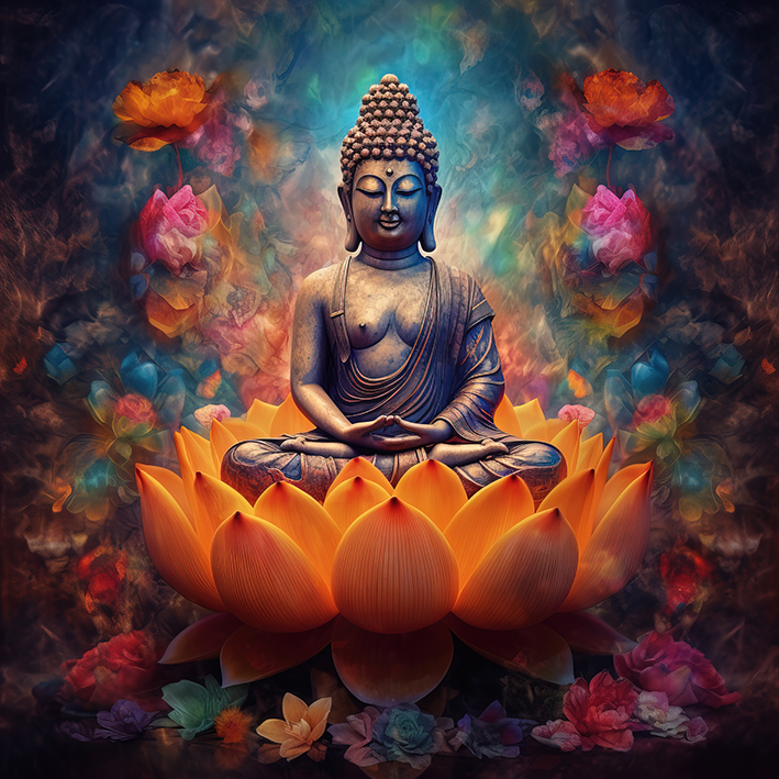 Tranh Phật Buddha (9353)